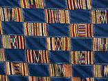 Man's Prestige Cloth, Silk and cotton, Akan peoples, Asante group
